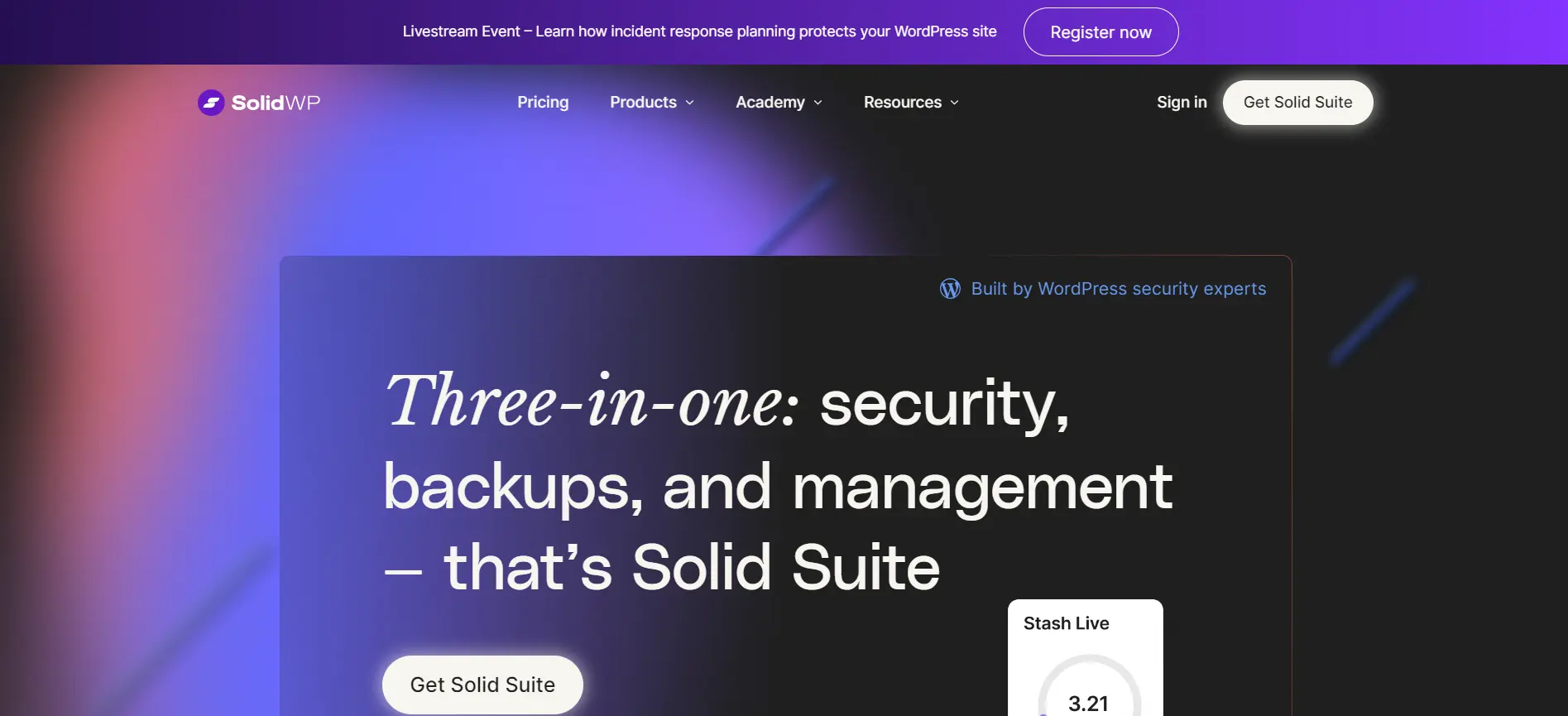 SolidWP Malware removal tool for WordPress