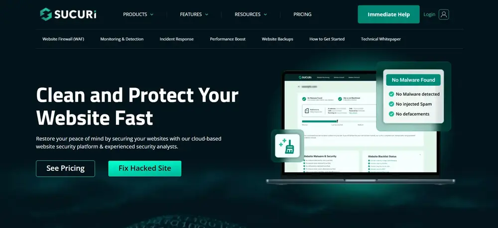 Sucuri WordPress Security, Backups, and Management