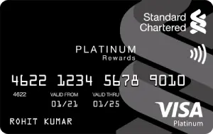 SCB Platinum Rewards Lifetime Card | Zero Annual and Joining Fees | Apply Now!
